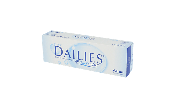 Lentilles de contact Dailies All Day Comfort 30L - Vue de face