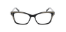 Lunettes de vue femme CARACTÈRES CHANCEUSE noir/dorée