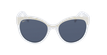 LUNETTES DE SOLEIL enfant LOURDES blanc - Vue de face