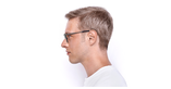 Lunettes de vue homme TH1845 noir - Vue de côté