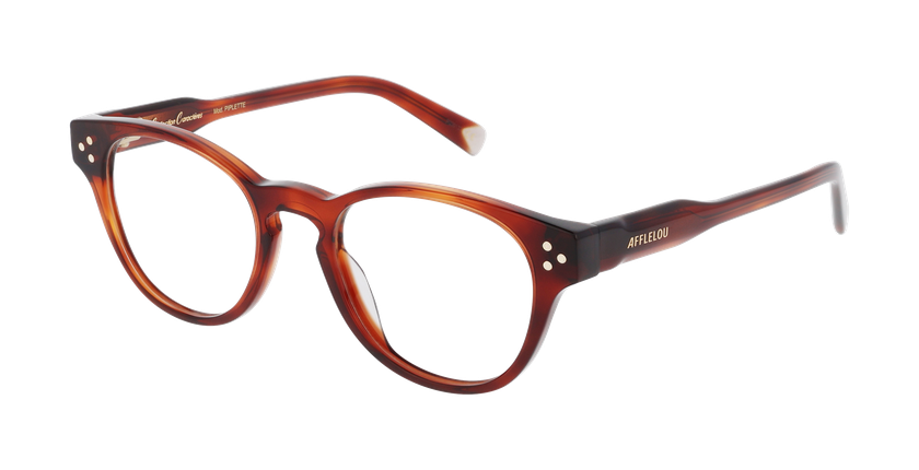 Lunettes de vue femme CARACTÈRES PIPLETTE écaille - Vue de face