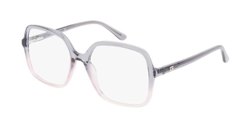 Lunettes de vue femme GU2950 écaille/rose - Vue de face
