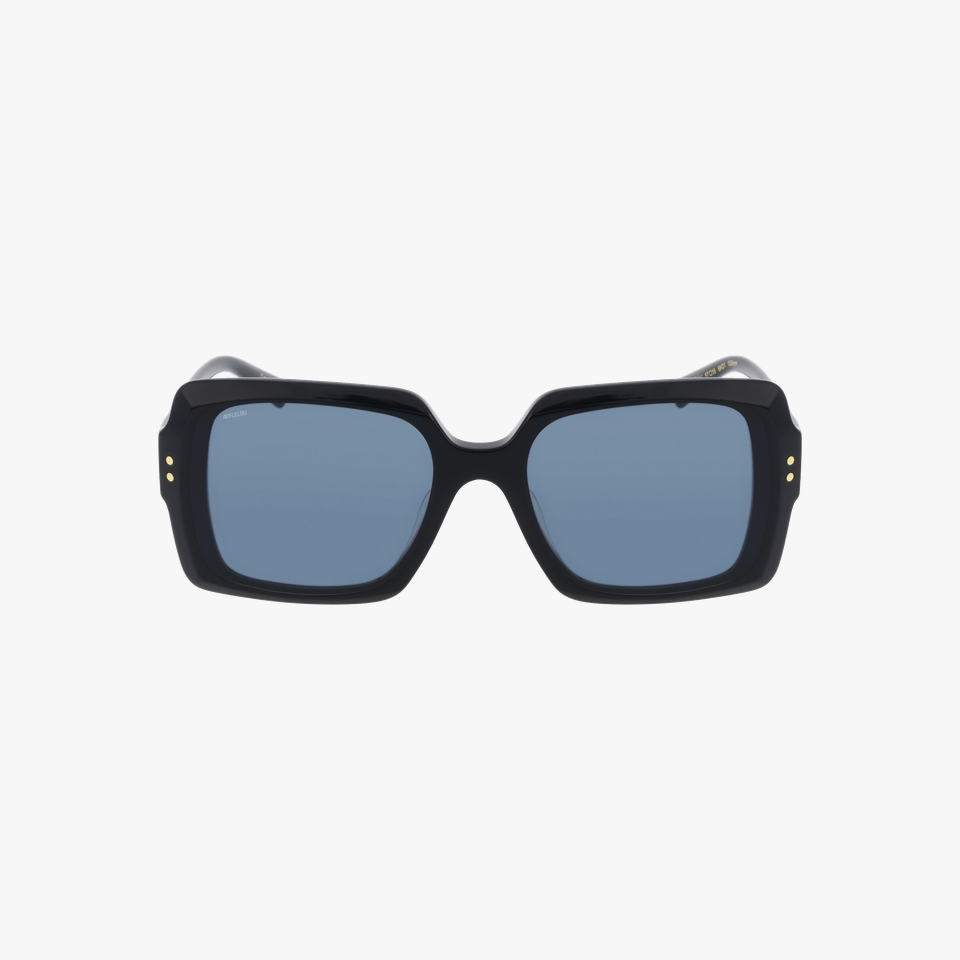 Lunettes de soleil femme PRECIEUSE noir - Vue de face
