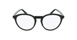 Lunettes de vue femme MONTAIGNE53 noir/bleu - Vue de face