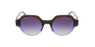 Lunettes de soleil femme FERRARA marron/violet