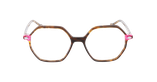 Lunettes de vue femme MAGIC277 rose/rose - Vue de face