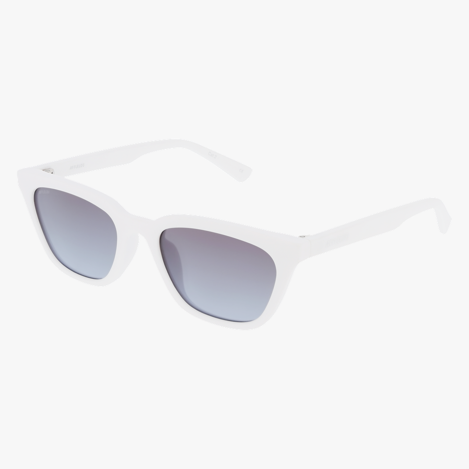 Lunettes de soleil femme MONICA blanc - Vue de face
