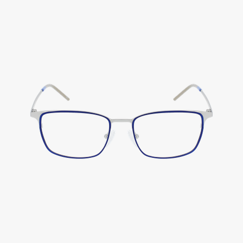 Lunettes de vue homme MAGIC 156 bleu marine/argenté