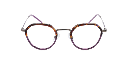 LUNETTES DE VUE MAGIC226 écaille/violet Vue de face