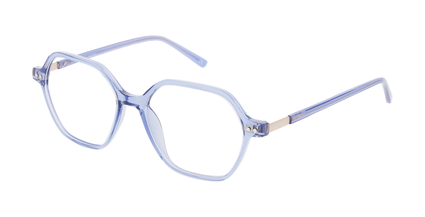 Lunettes de vue femme MAIWEN bleu - Vue de face