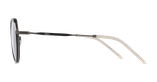 Lunettes de vue femme MAGIC223 noir/blanc - Vue de face