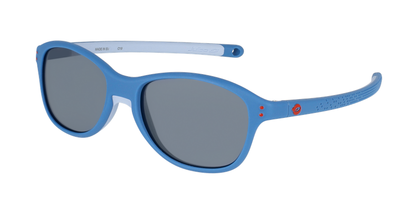 LUNETTES DE SOLEIL enfant BOOMERANG bleu - vue de 3/4