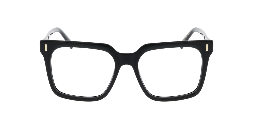 Lunettes de vue femme CARACTÈRES PASSIONNÉE noir - Vue de face