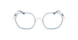 Lunettes de vue femme MAGIC252 bleu - Vue de face
