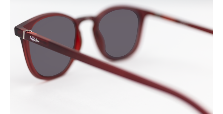 LUNETTES DE VUE FORTY solaire Bordeaux rouge/rouge