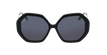LUNETTES DE SOLEIL femme LILY LA91018 noir - Vue de face