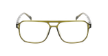 Lunettes de vue homme HERMANN vert - Vue de face