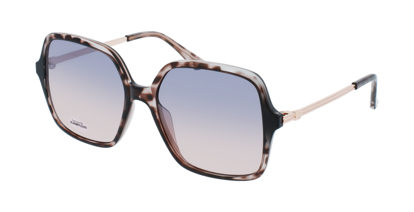 LUNETTES DE SOLEIL femme GU7845 gris - Vue de face