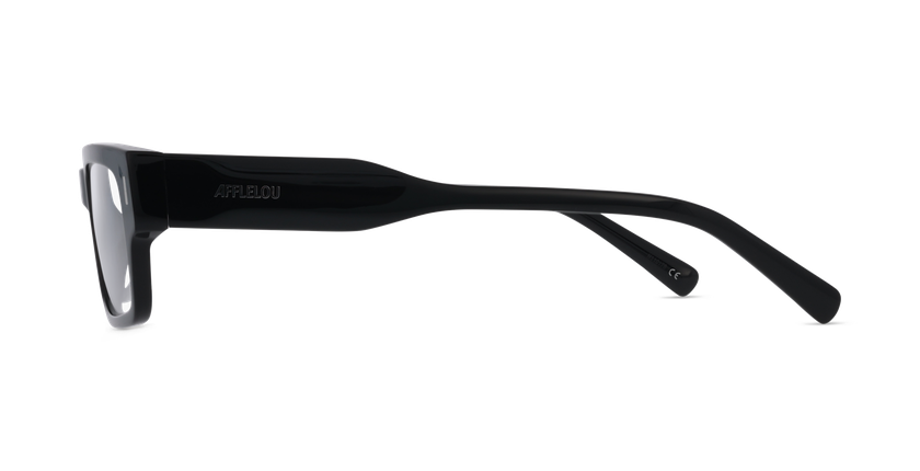Lunettes de vue homme CARACTÈRES AMBITIEUX noir - Vue de face