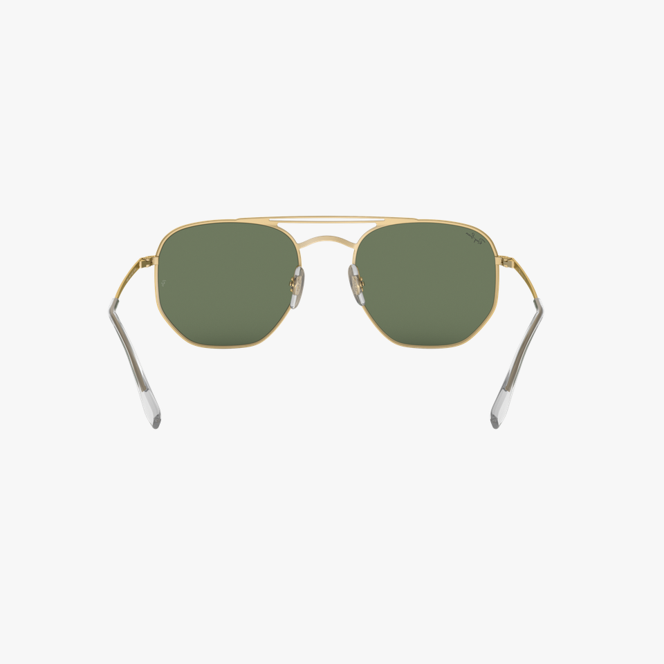 Lunettes de soleil 0RB3609 dorée - Vue de face