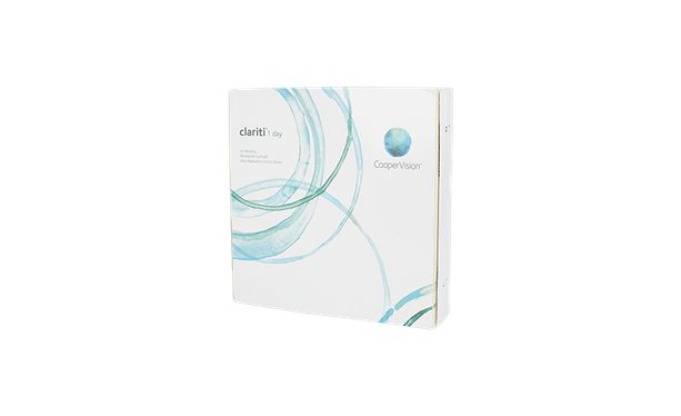Lentilles de contact Clariti 1 Day 90L - Vue de face