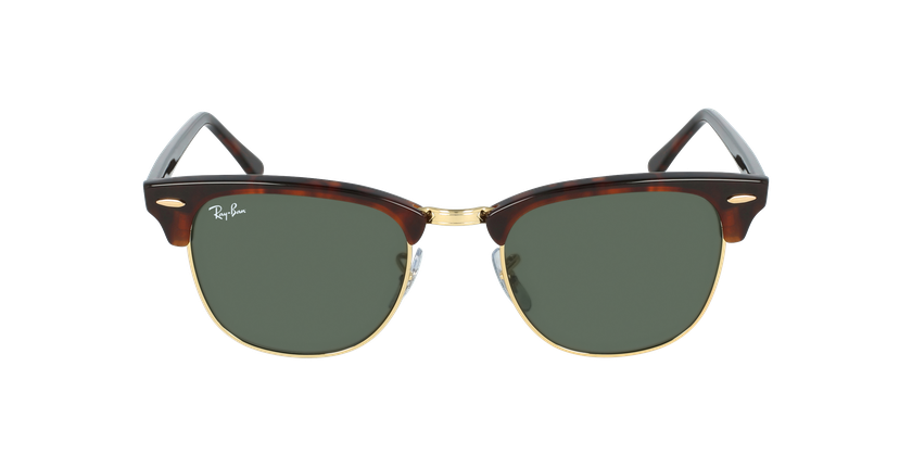 LUNETTES DE SOLEIL CLUBMASTER doré - Vue de face