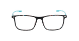 Lunettes de vue homme MAGIC 331 écaille bleu - Vue de face