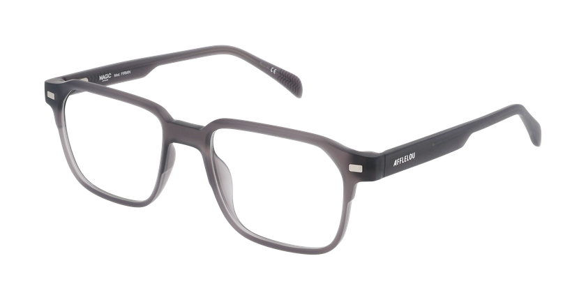 Lunettes de vue homme FIRMIN gris - Vue de face
