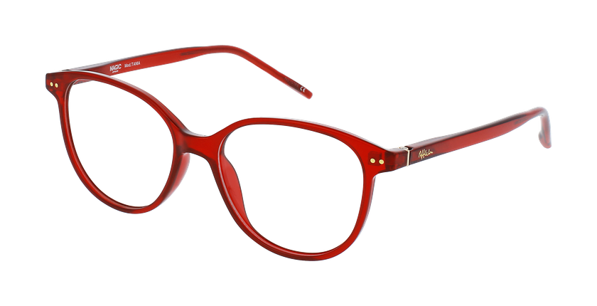 LUNETTES DE VUE enfant TANIA rouge - Vue de face