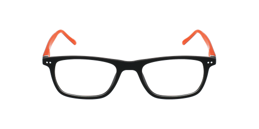 LUNETTES DE VUE enfant MIKA noir/orangeVue de face