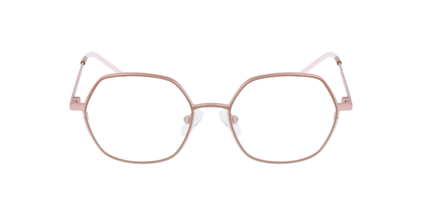 LUNETTES DE VUE femme MAGIC 153 beige/rose - Vue de face