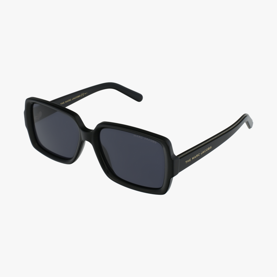 Lunettes de soleil femme MARC 459/S noir - Vue de 3/4