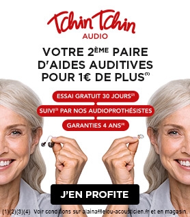 Votre 2e paire d'aides auditives pour 1€ de plus et continuer de mieux entendre