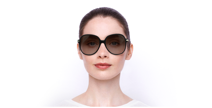 LUNETTES DE SOLEIL femme VB613S noir - Vue de face