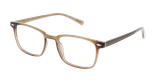 Lunettes de vue homme HARRIS marron - Vue de face