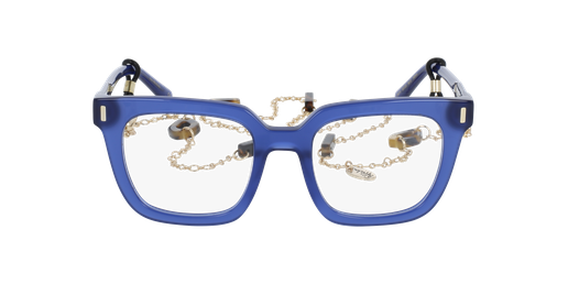 LUNETTES DE VUE femme REVEUSE bleu/violet Vue de face