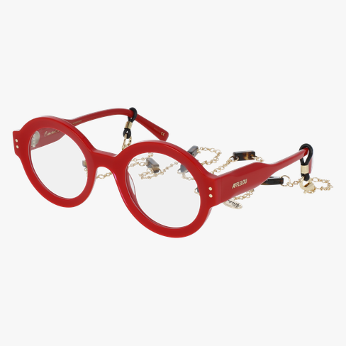 Lunettes de vue femme CARACTÈRES PERSPICACE rouge
