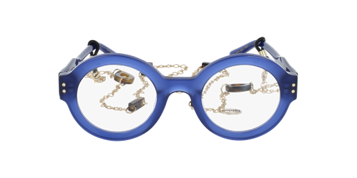 LUNETTES DE VUE femme PERSPICACE bleu/violet Vue de face