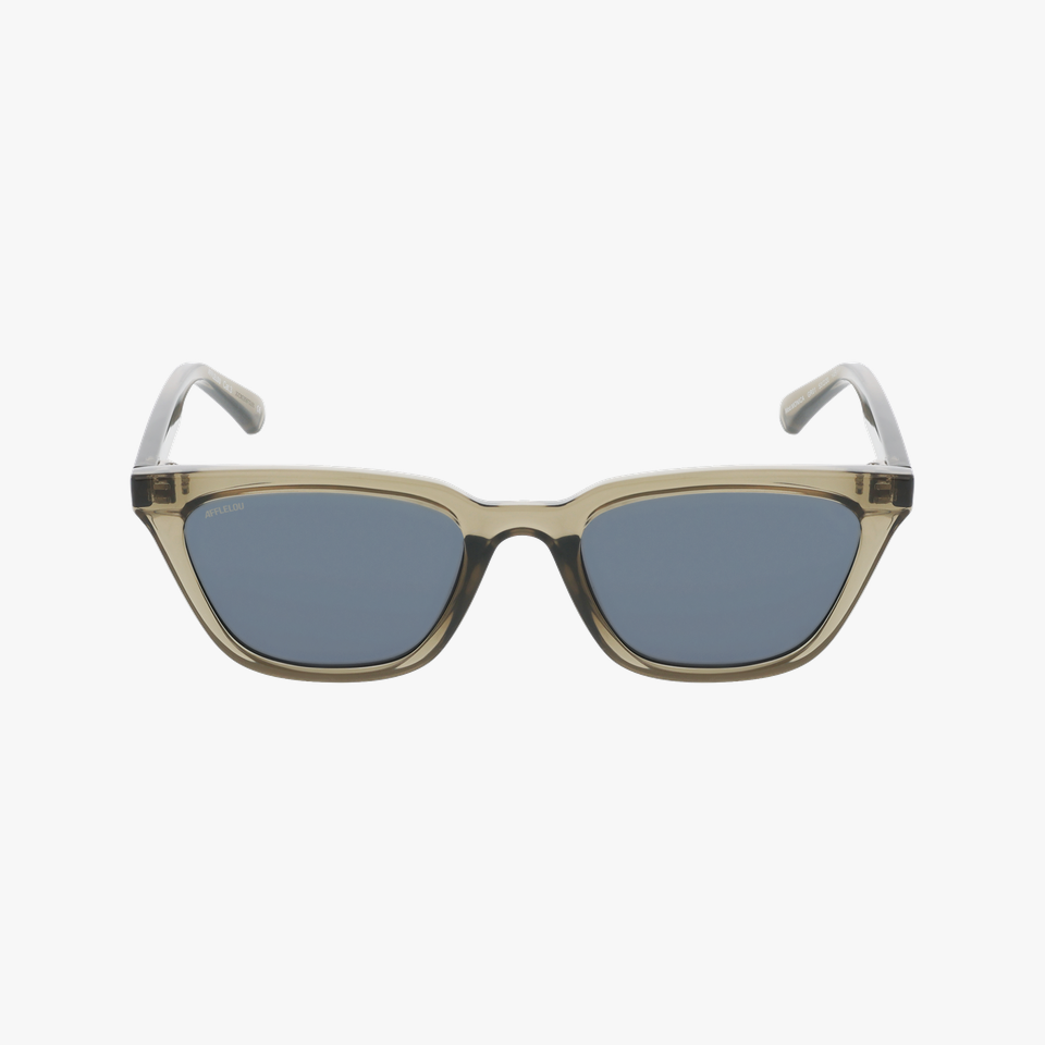 Lunettes de soleil femme MONICA vert - Vue de face