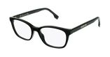 Lunettes de vue femme DIORETOILE2 noir/bleu - Vue de 3/4