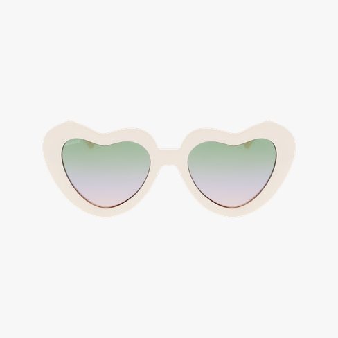 Lunettes de soleil femme CIAO beige Vue de face
