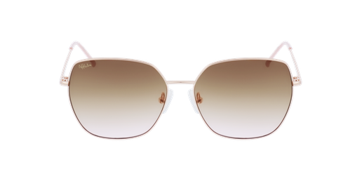 LUNETTES DE SOLEIL femme RIO doréVue de face