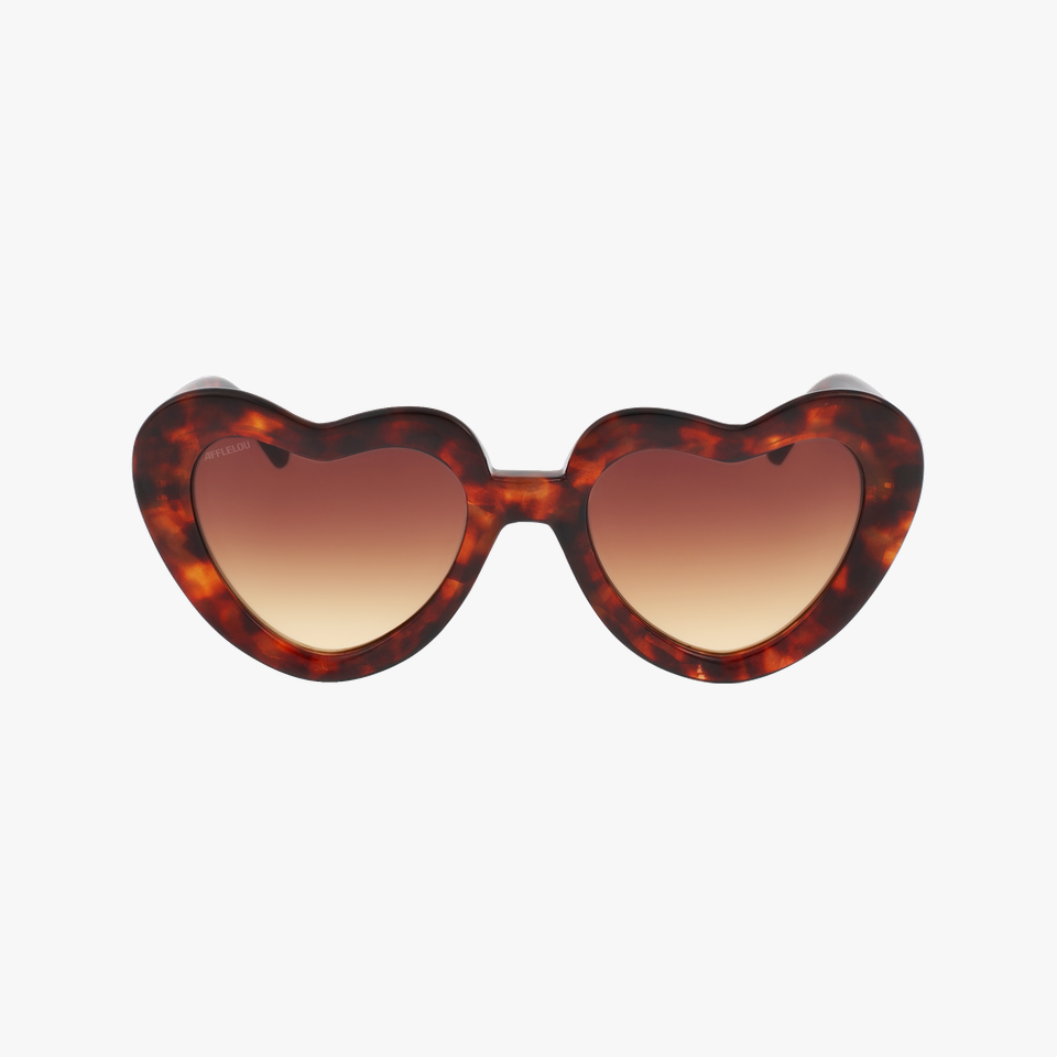 Lunettes de soleil femme CIAO écaille - Vue de face