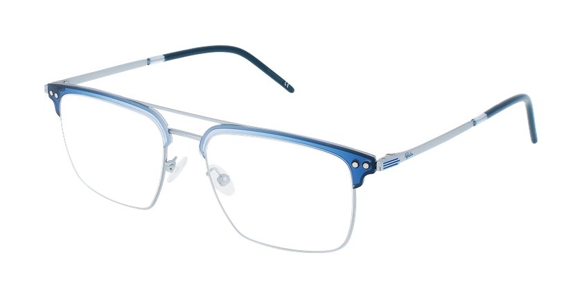 LUNETTES DE VUE homme MAGIC 202 bleu/argenté - Vue de face