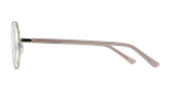 Lunettes de vue enfant MAGIC JUDITH beige/dorée - Vue de face