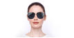 LUNETTES DE SOLEIL femme DIORSTELLAIRE6 doré - Vue de face