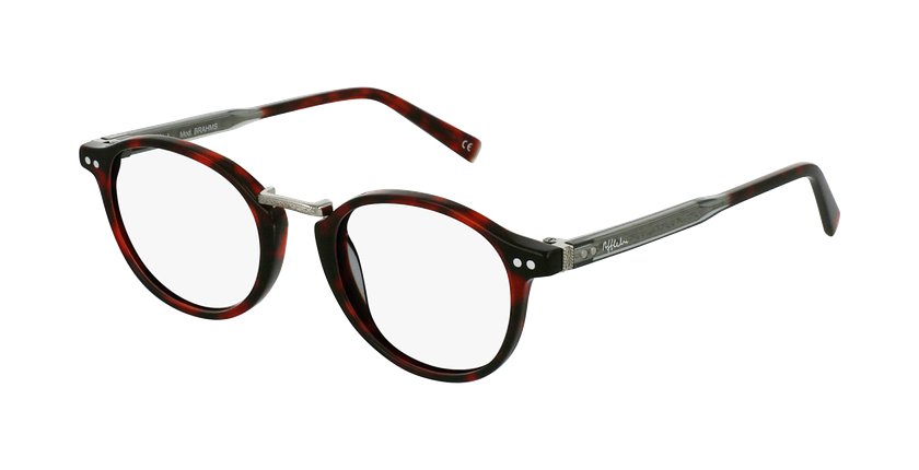 LUNETTES DE VUE BRAHMS rouge - vue de 3/4