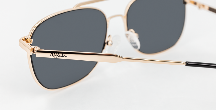 LUNETTES DE SOLEIL homme LORENTO doré
