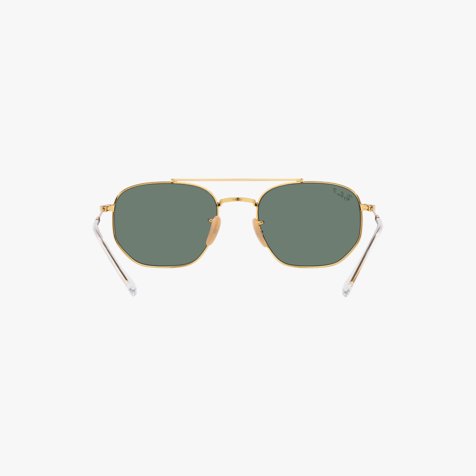 Lunettes de soleil RB3707 dorée - Vue de face