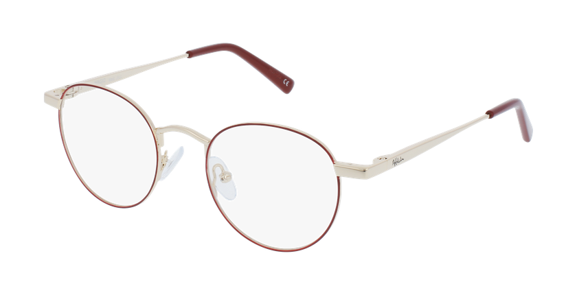 LUNETTES DE VUE enfant MAGIC JILL rouge/doré - Vue de face
